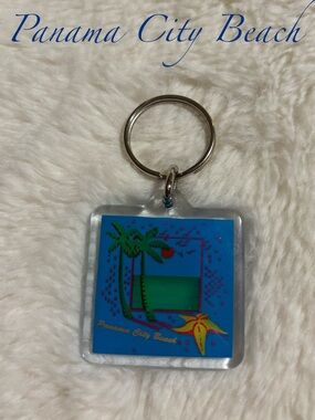 Panama City Beach Souvenir Keychain
